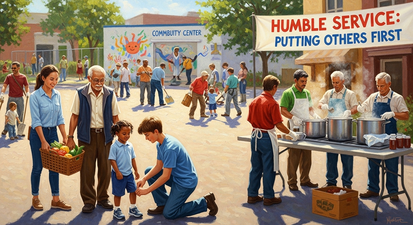 Serving God by Humble Service — Put Others First