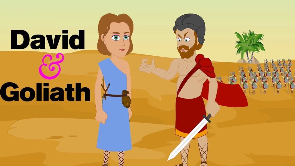 David And Goliath - The Bible Story for Kids - Children Christian Bible Cartoon Movie - Holy Tales
