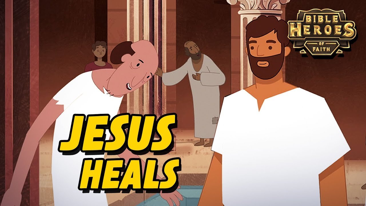 Jesus Heals At The Pool Of Bethesda