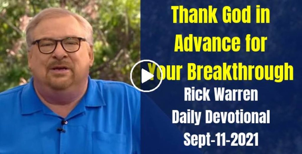 Thank God in Advance for Your Breakthrough: 2 Chronicles 20:21 1 QHbSgg5