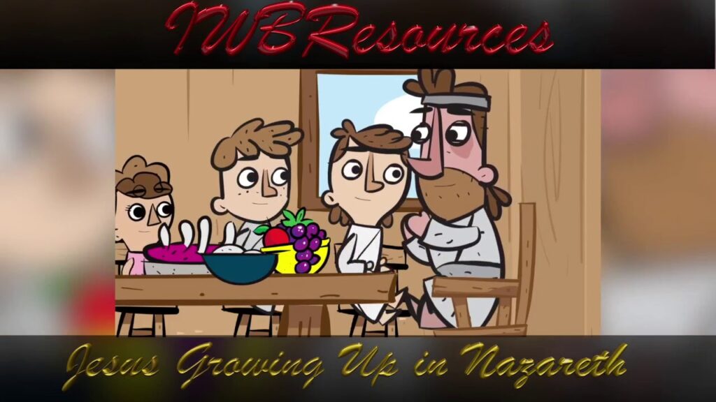 Jesus Growing Up in Nazareth ( Luke 2:39-52 ) Bible Story for Kids and Children