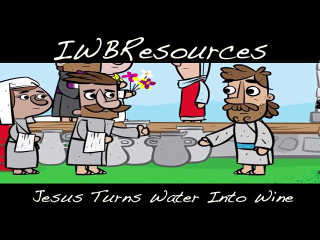 Jesus Turns Water Into Wine - Animated Bible Stories for Kids and Children