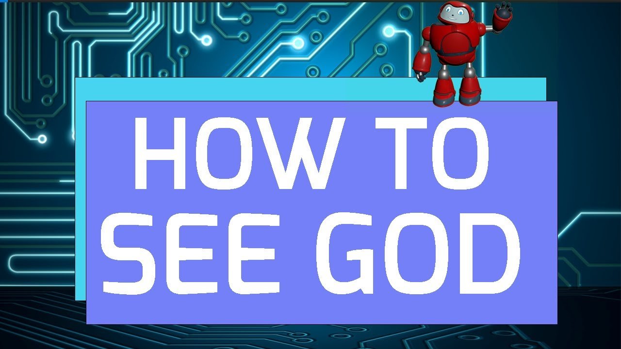 Gizmos Daily Bible Byte How To See God Matthew 58