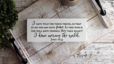 Take heart I have overcome the world - John 16:33 5 9K9K1ou