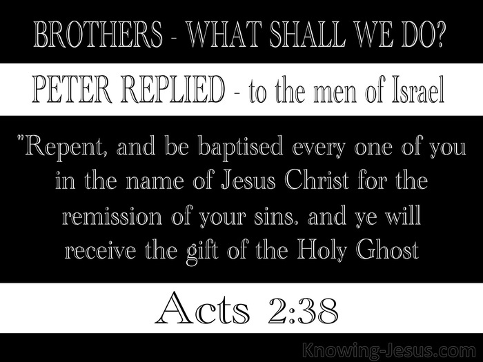 Repent and be Baptized - Acts 2:22-47 2 F4tdXEt