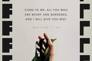 Jesus Invites Those Who Are Weary and Burdened - Matthew 11:28 (He Offers Them Rest) 17 XkQlzpn