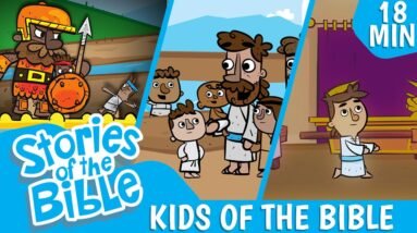 David and Goliath + More Kids of the Bible Stories | Stories of the Bible