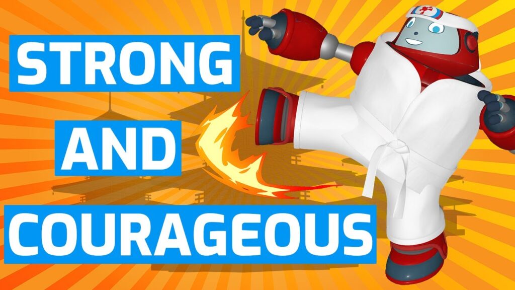 Keep Your Faith in Tactics With This Engraved Dog Tag Necklace - Joshua 1:9 1 Gizmo's Daily Bible Byte - 080 - Joshua 1:9 - Strong and Courageous