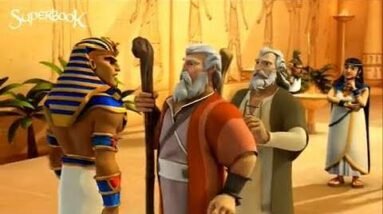 Moses and Aaron Meet Pharaoh