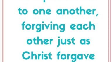 Be Kind and Compassionate - Ephesians 4:32 Part 1 19 XnpAupK