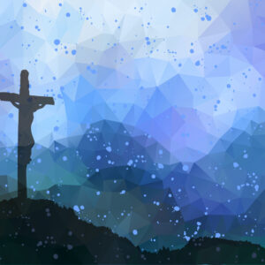 graphicstock easter scene with cross jesus christ watercolor vector illustration BdlALMTrzZ 1 scaled 1