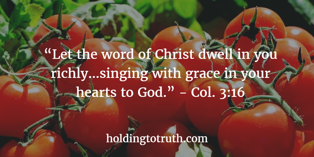 Scripture Serenades: How Singing Gods Word Strengthens Your Faith