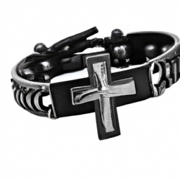 willis judd mens christian jesus crucifix cross black carbon fiber titanium magnetic bracelet adjustable review
