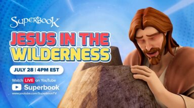 Superbook - Jesus in the Wilderness - Season 4 Episode 11 - Full Episode (Official HD Version)