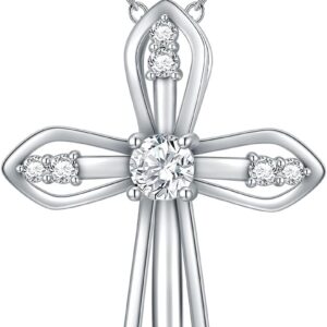 wtyim moissanite diamond cross necklace review
