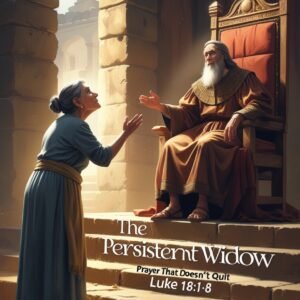 Leonardo Phoenix 10 A humble elderly widow stands at the steps 3