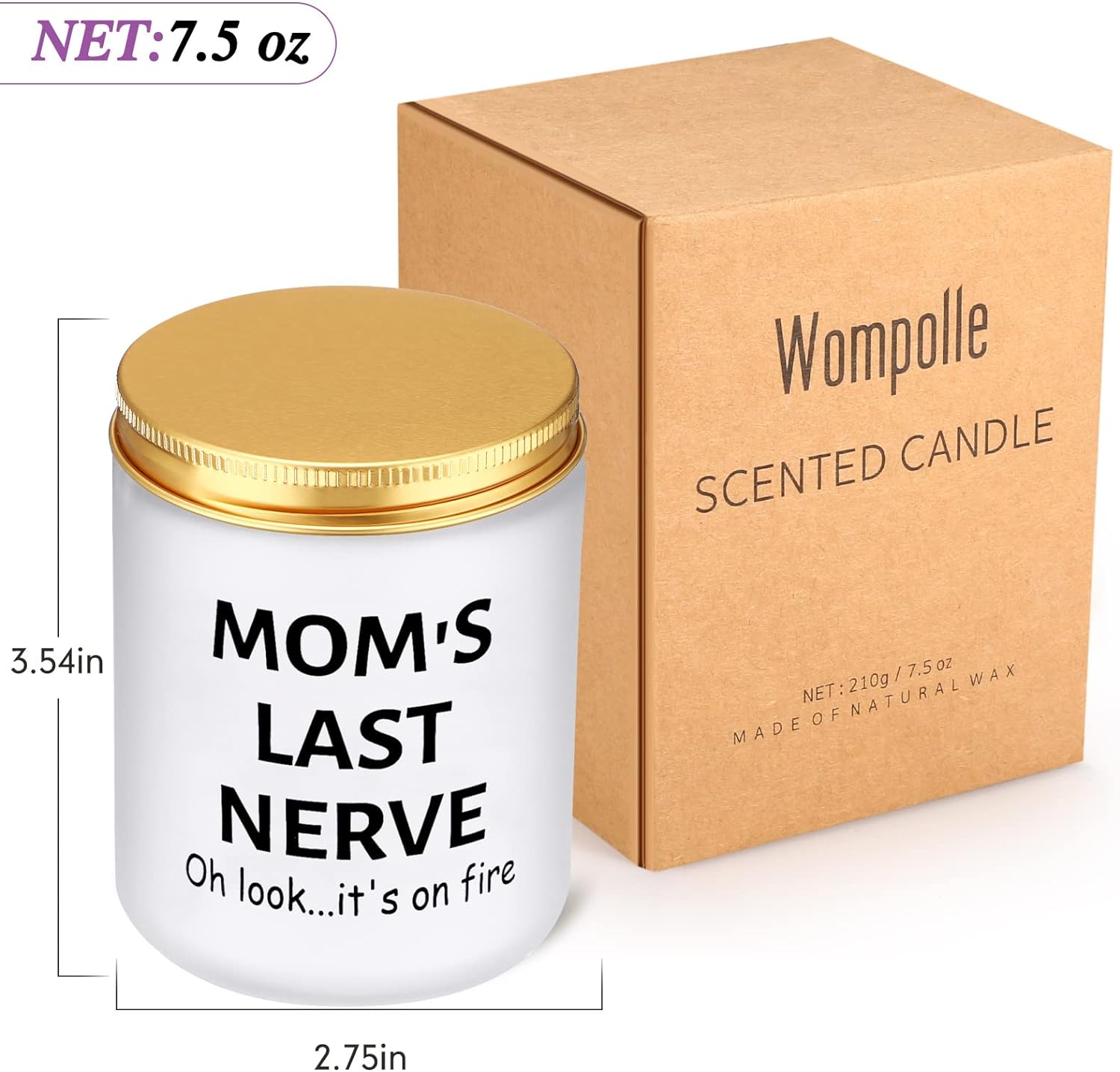 Mom Gifts from Daughter Son,Mom Birthday Gift,Christmas Gifts for Mom,Mothers Day Birthday Gifts for Mom Step Mom Mother in Law,Funny Scented Candle Gifts for Mom (MOM Gifts)