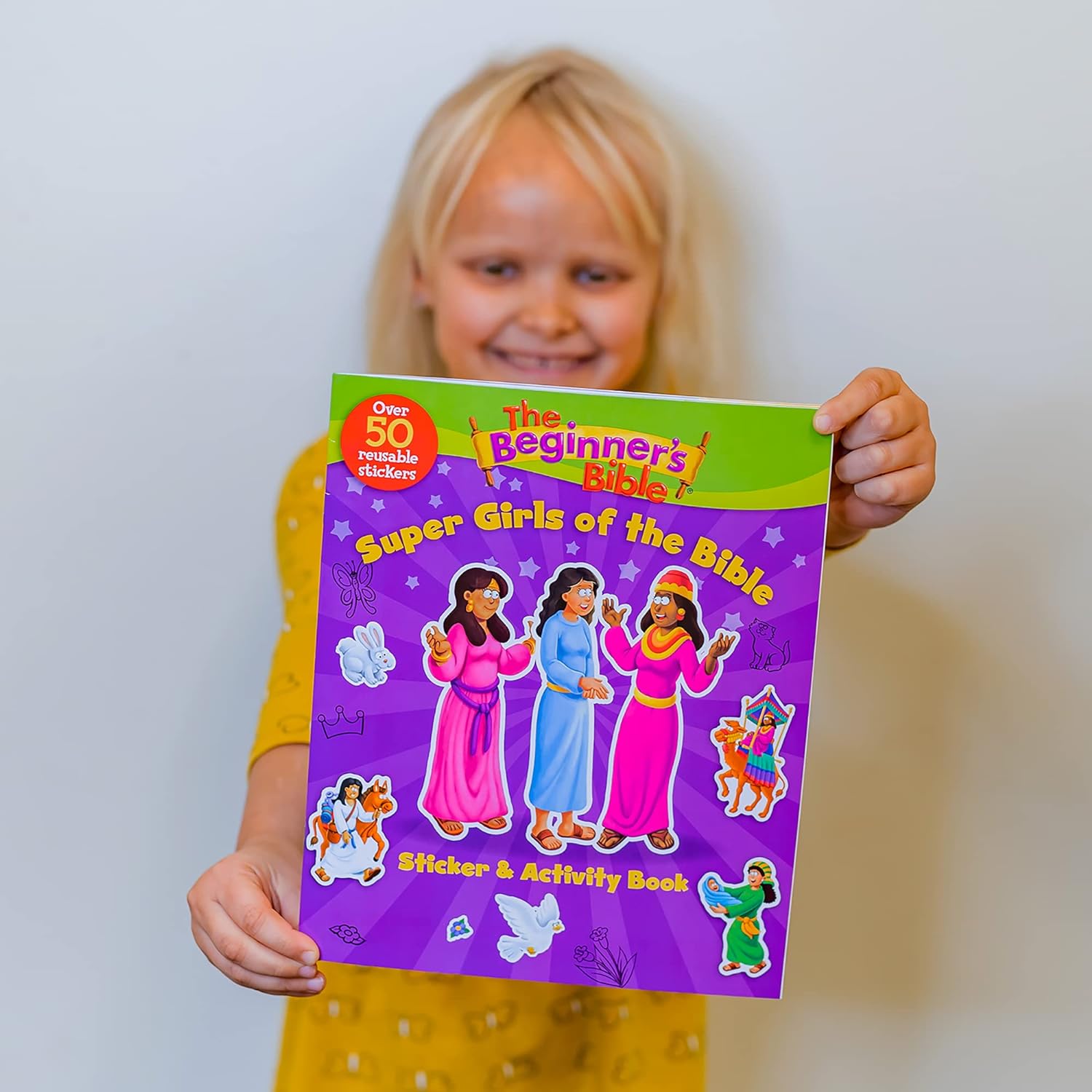 The Beginners Bible Super Girls of the Bible Sticker and Activity Book