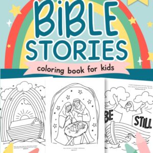 the bible stories christian coloring book review