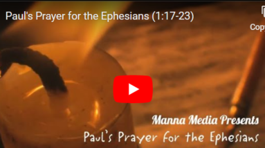 Praying For Spiritual Growth: Ephesians 1:17-19 8 p10