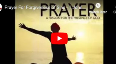 Prayers Of Confession: 1 John 1:9 16 p6
