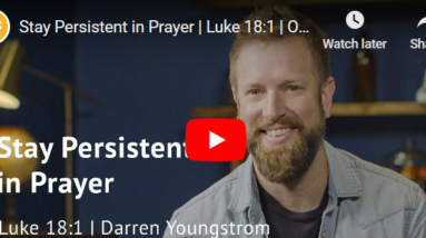 Praying With Perseverance: Luke 18:1 20 p7