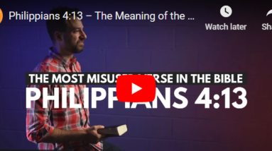 Gaining Strength Through The Bible: Philippians 4:13 20 strength