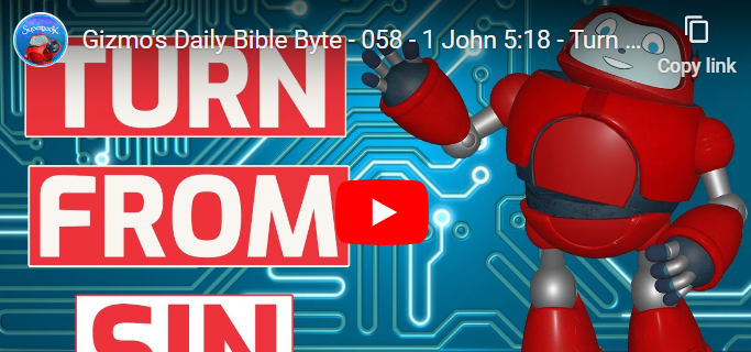 Superbook SuperVerse 058: 1 John 5:18 - Turn From Sin