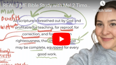 In-Depth Bible Study: A Comprehensive Guide To Understanding Scriptures - 2 Timothy 3:16 20 bs21