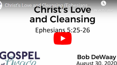 Praying For The Sanctification Of The Church (Ephesians 5:26-27) 24 gospel of grace