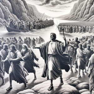 joshua leads the israelites into the promised land