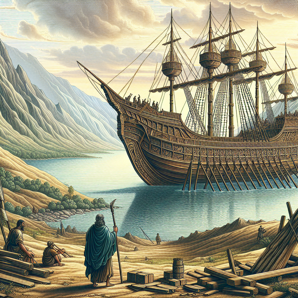 noah obeys gods instructions