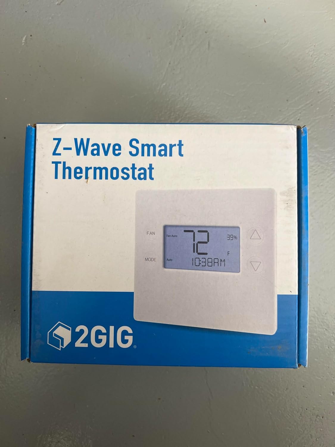 2GIG Z-Wave 700 Programmable Thermostat (2GIG-STZ1-345)