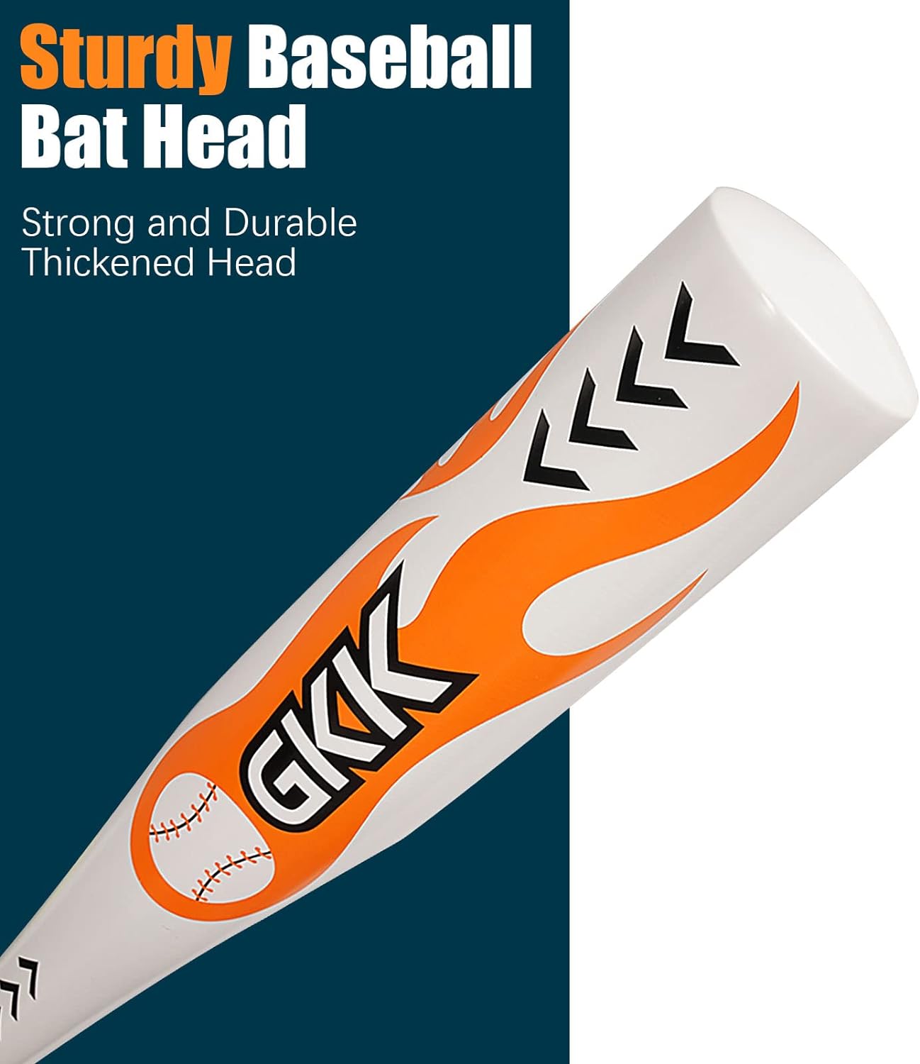 GKK Baseball Bat Kids Baseball Bat Series |-11| Tee Ball Bat Lightweight Batting Practice Bat Baseball Training Equipment |1 Pc. Aluminum| 2 1/4 Barrel | 24, 25, 26