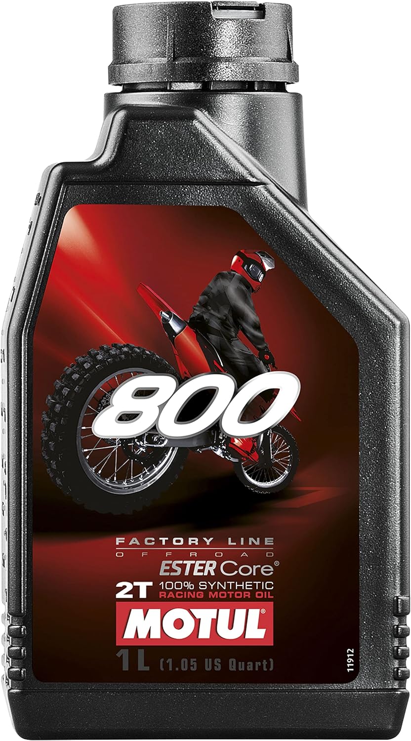 Motul 800-2t Off-Road 100% Synthetic Premix 1 Liter