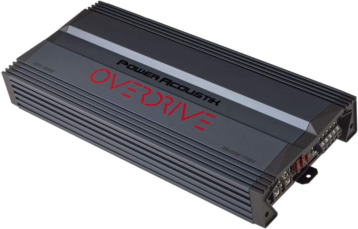 Power Acoustik OD5-3500D Overdrive Series 3,500-Watt Max 5-Channel Class D Amp