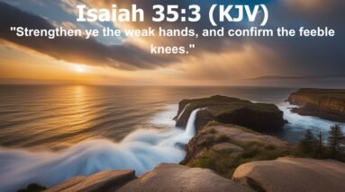 Finding Strength and Encouragement in Isaiah 35:3 4 Add a heading 1