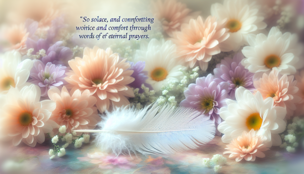 biblical prayers for peace and comfort