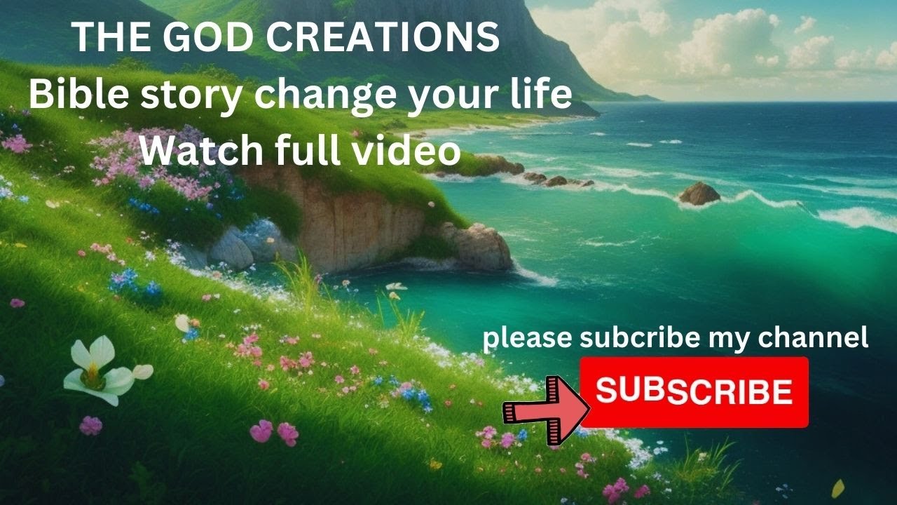 The God Creation: An AI Animated Bible Story for Kids