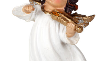 christmas angel figurine as musicians zJGsRZo