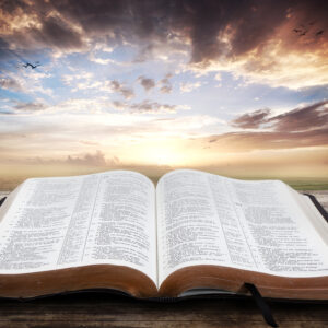 open bible with beautiful sunset rmXx3Wyfe0 1