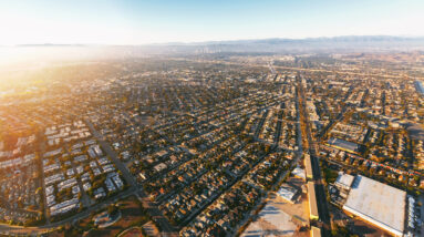 graphicstock aerial view of the marina del rey seaside community in los angeles H f9j7nlOb