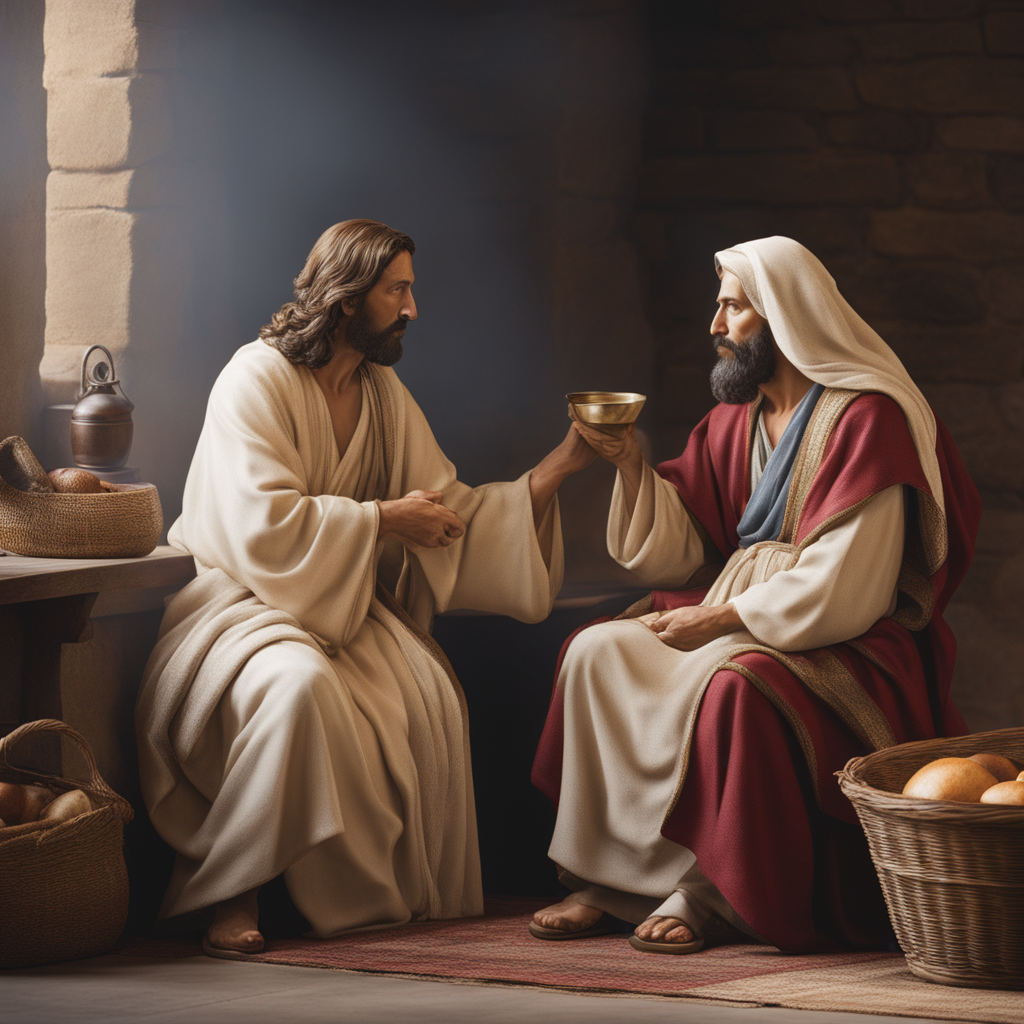 Jesus and Nicodemus