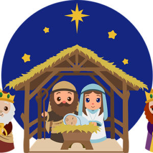 Jesus in a manger1