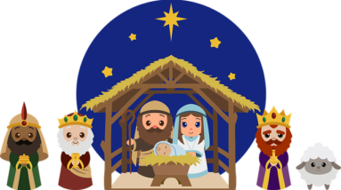 Jesus in a manger1