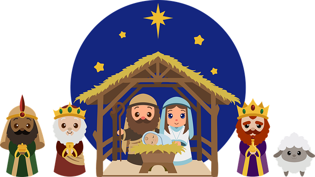 Jesus in a manger1