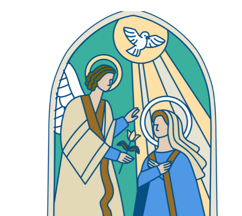 Mary and Angel