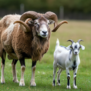 Ram and Goat