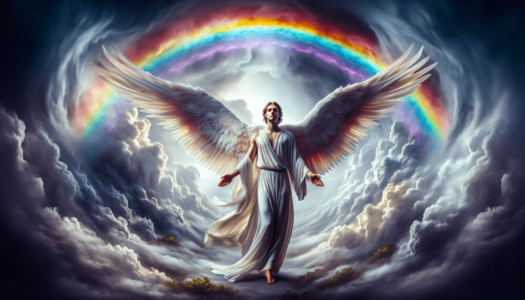 The Angel And The Rainbow: Messages Of Mercy In Judgment — Revelation 10:1 1 angel2