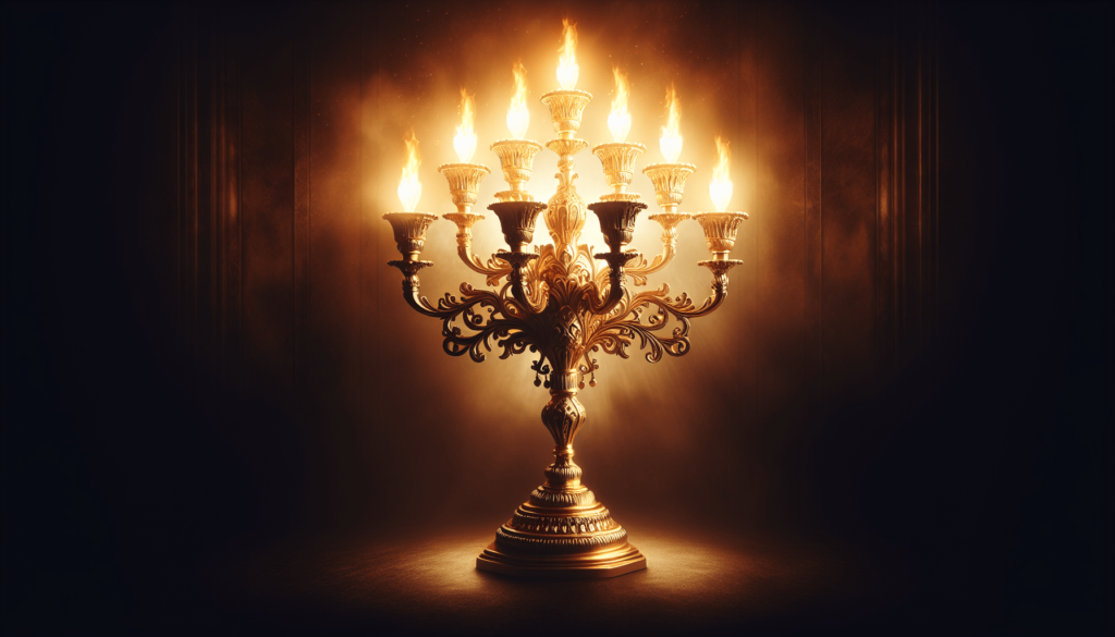 The Golden Lampstands: Light In The Darkness — Revelation 1:20 1 lampstand